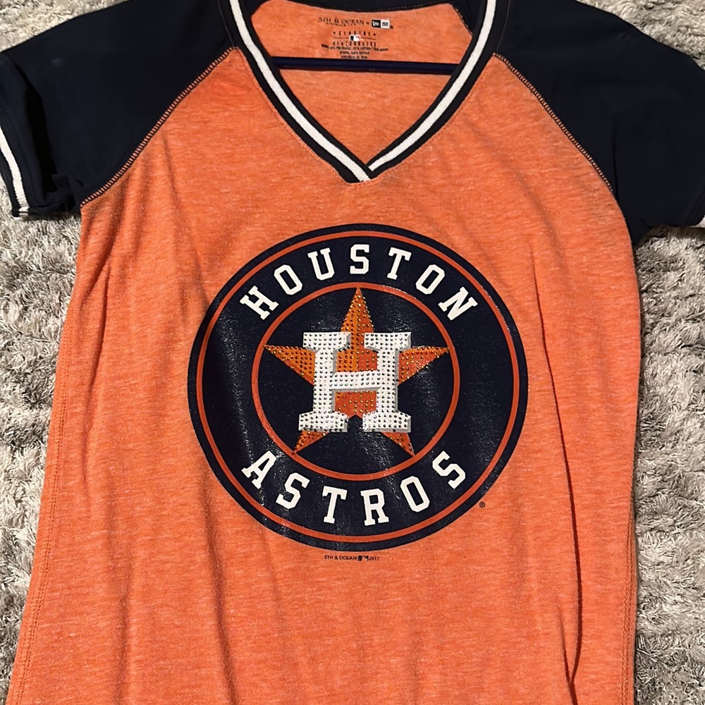 bejeweled astros tee